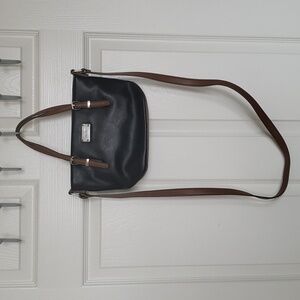 Pre owned Nine west mini bag black and brown